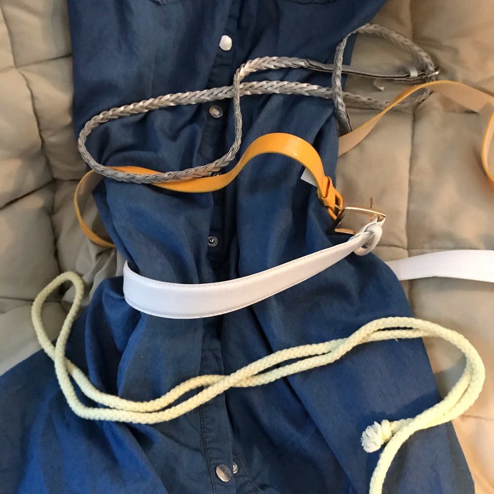 Belts. Accents to your waist.